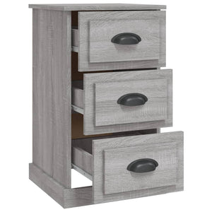 Nachttisch Grau Sonoma 39x39x67 cm