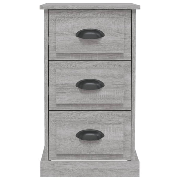 Nachttisch Grau Sonoma 39x39x67 cm