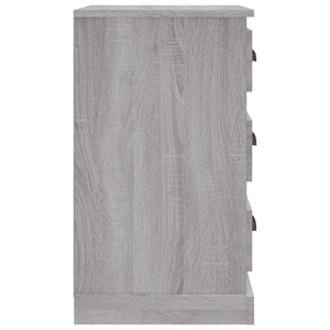 Nachttisch Grau Sonoma 39x39x67 cm