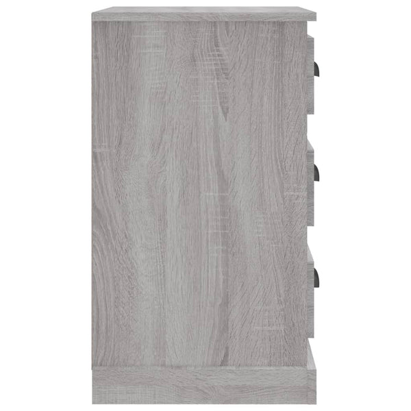 Nachttisch Grau Sonoma 39x39x67 cm