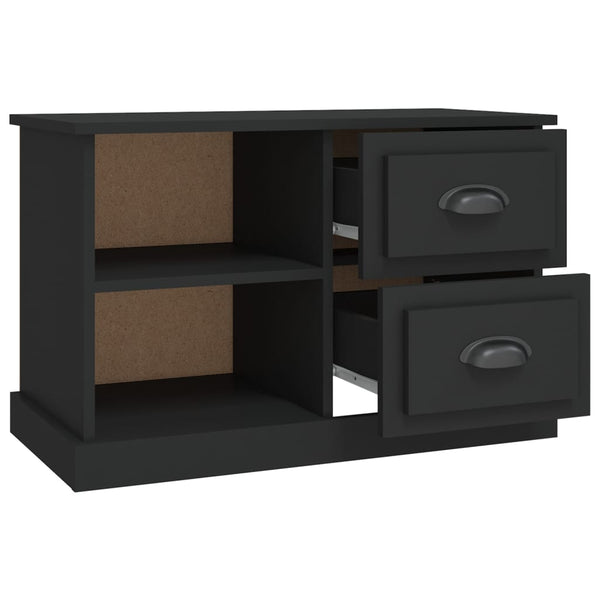 Schwarzer TV-Schrank 73 cm