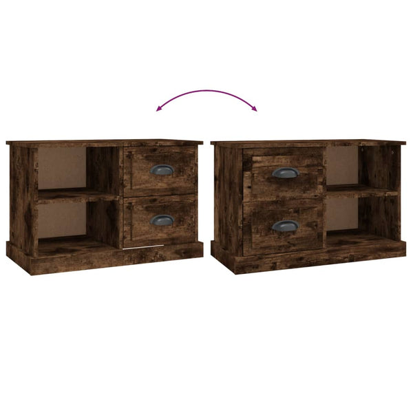 TV-Schrank Räuchereiche Holzwerkstoff