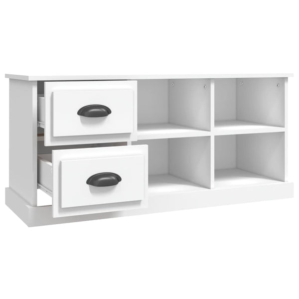 Weißer TV-Schrank 102 cm
