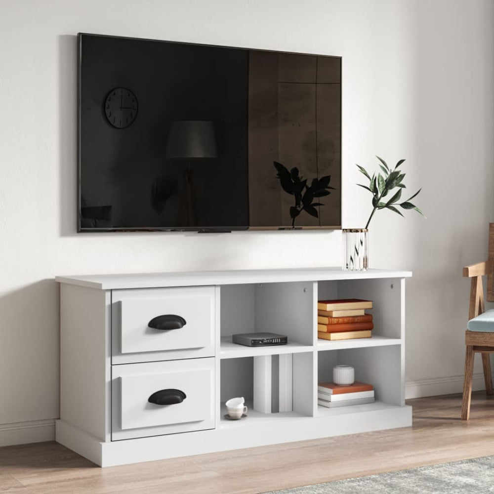 Weißer TV-Schrank 102 cm