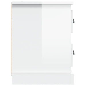TV-Schrank Hochglanz Weiß 102 cm