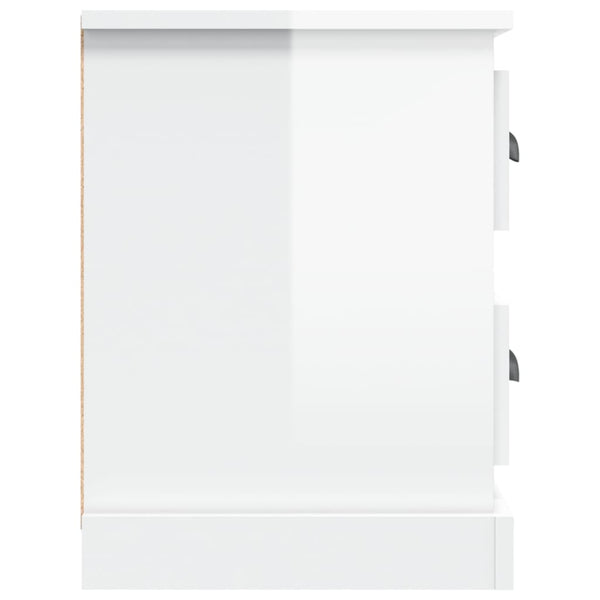 TV-Schrank Hochglanz Weiß 102 cm