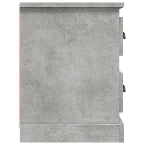 Betongrauer TV-Schrank, 102 cm