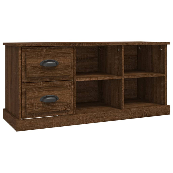 TV-Schrank Braun Eichenoptik 102 cm