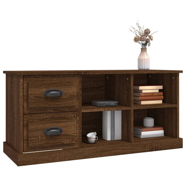 TV-Schrank Braun Eichenoptik 102 cm