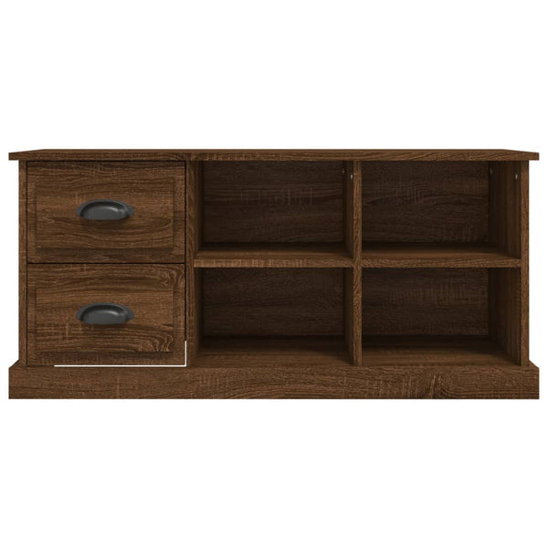TV-Schrank Braun Eichenoptik 102 cm