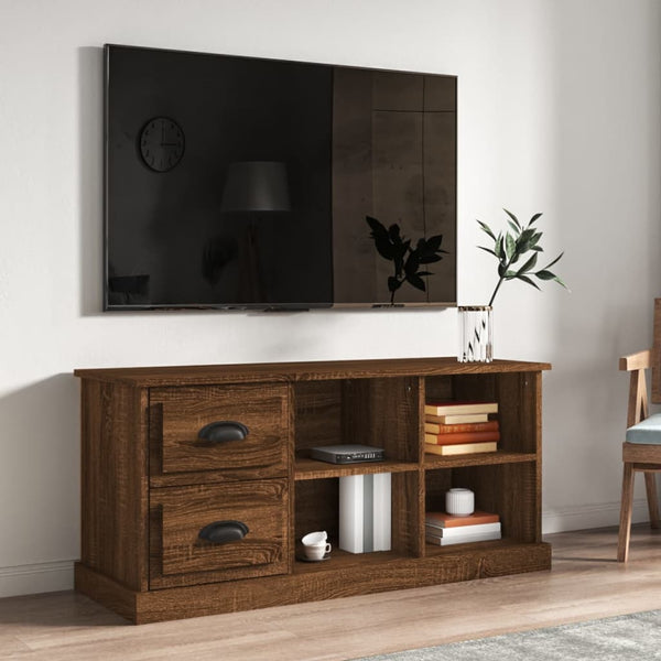 TV-Schrank Braun Eichenoptik 102 cm