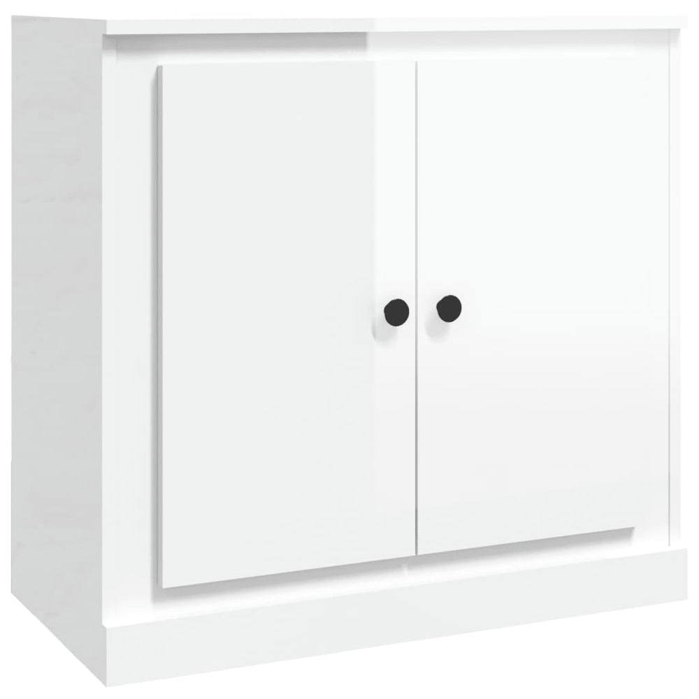 Hochglanz Weißes Sideboard 70 cm