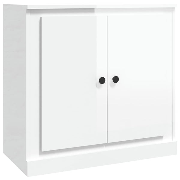 Hochglanz Weißes Sideboard 70 cm