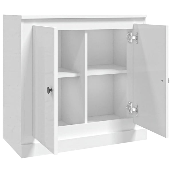 Hochglanz Weißes Sideboard 70 cm