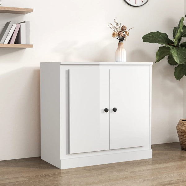 Hochglanz Weißes Sideboard 70 cm