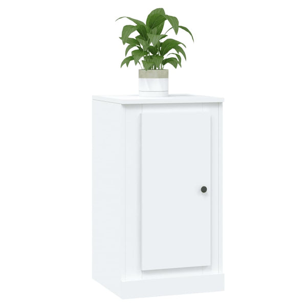 Weiße Sideboards 2er Set, 37,5 cm