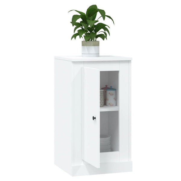 Weiße Sideboards 2er Set, 37,5 cm