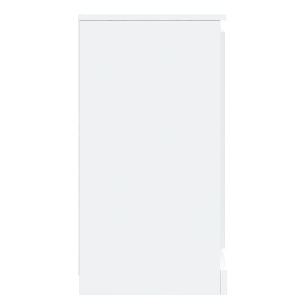 Weiße Sideboards 2er Set, 37,5 cm