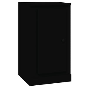 Schwarze Sideboards, 2er Set, 37,5 cm