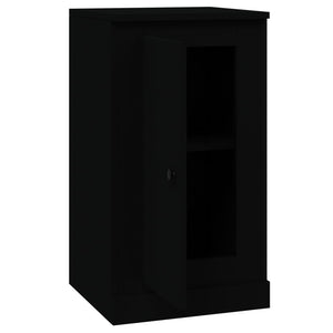 Schwarze Sideboards, 2er Set, 37,5 cm