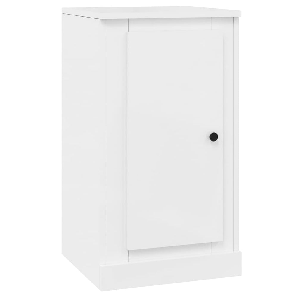 Hochglanz Sideboard Weiß 37,5x67,5 cm