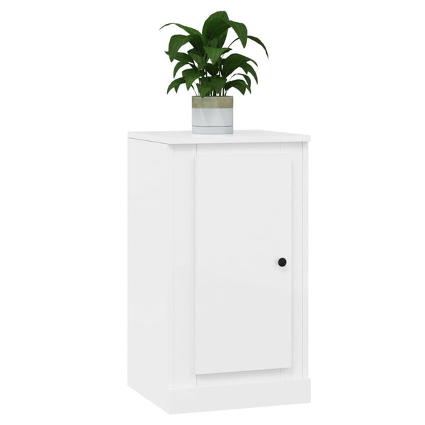 Sideboards 2er Set Hochglanz Weiß 67,5cm