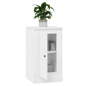 Sideboards 2er Set Hochglanz Weiß 67,5cm