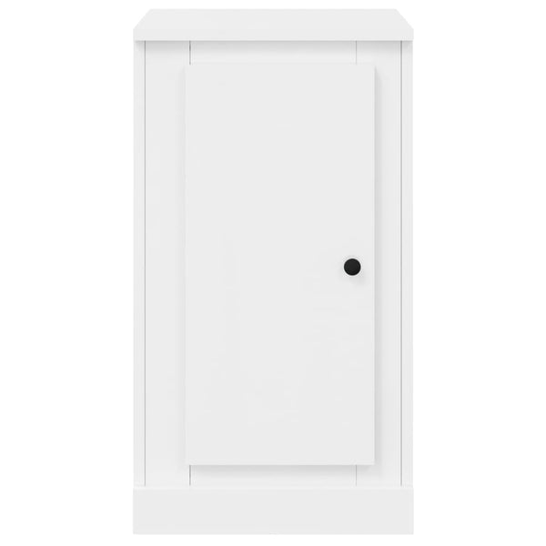 Sideboards 2er Set Hochglanz Weiß 67,5cm