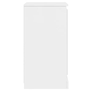 Sideboards 2er Set Hochglanz Weiß 67,5cm