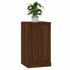 Sideboards 2er-Set Braun Eichenoptik