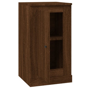 Sideboards 2er-Set Braun Eichenoptik