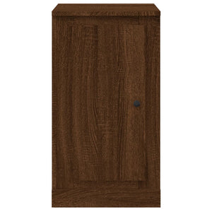 Sideboards 2er-Set Braun Eichenoptik