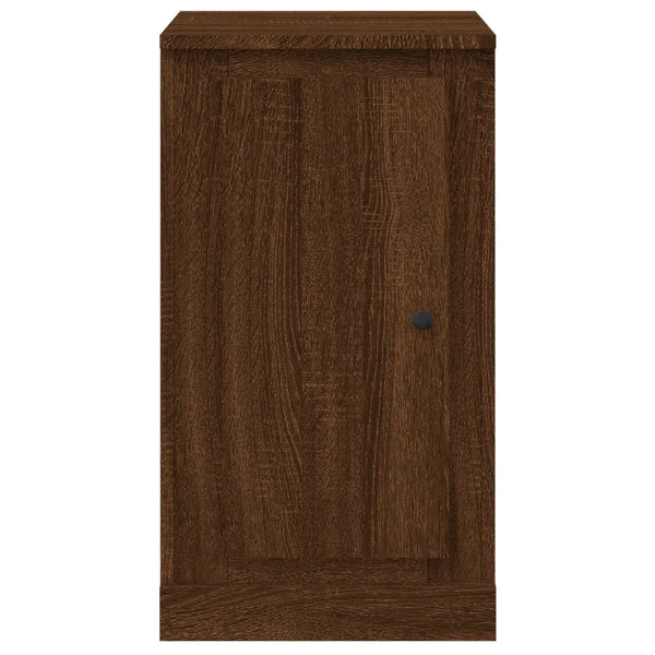 Sideboards 2er-Set Braun Eichenoptik