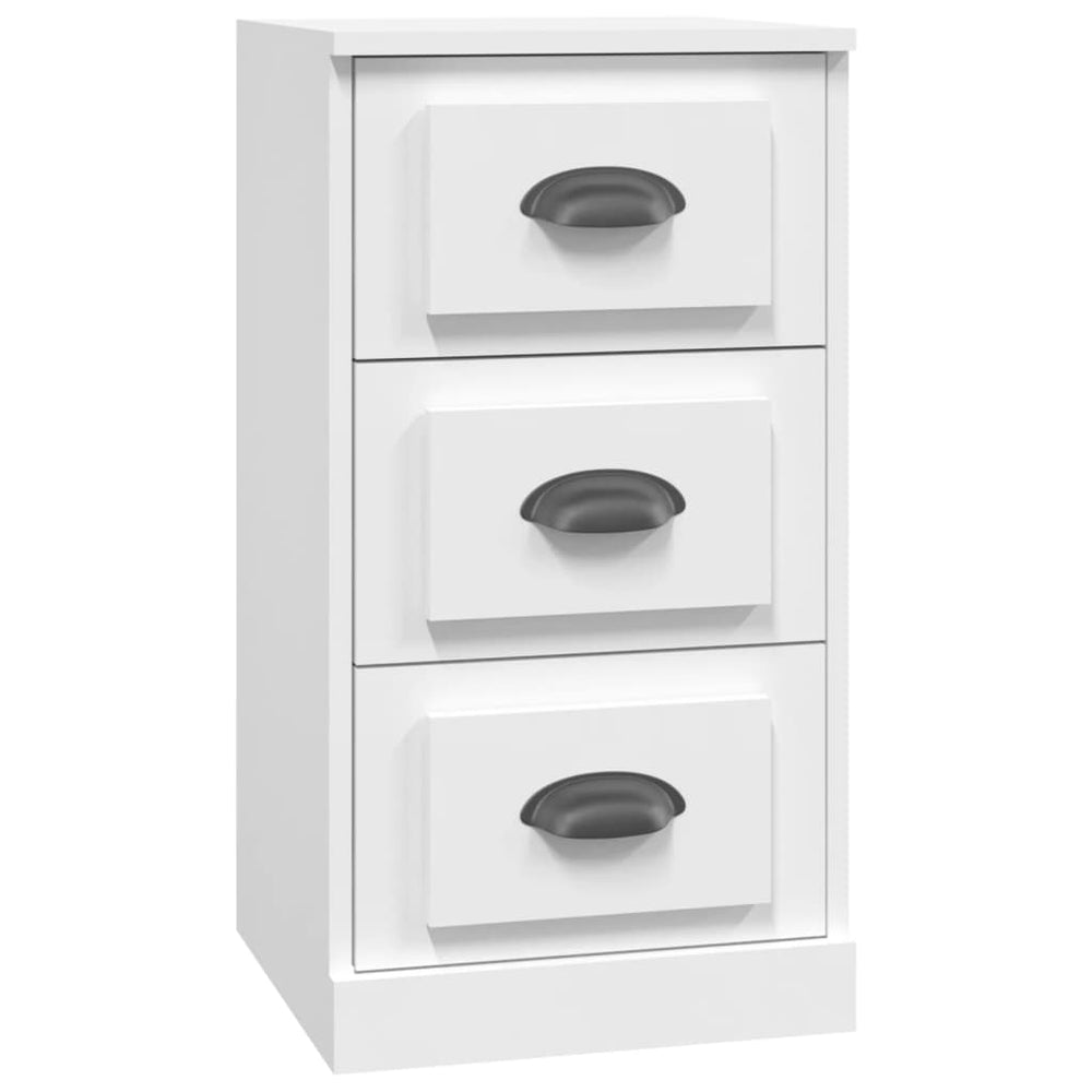 vidaXL Sideboard White 36x35.5x67.5 cm Engineered Wood