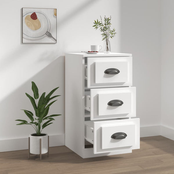 Weißes Sideboard 36x35,5x67,5 cm
