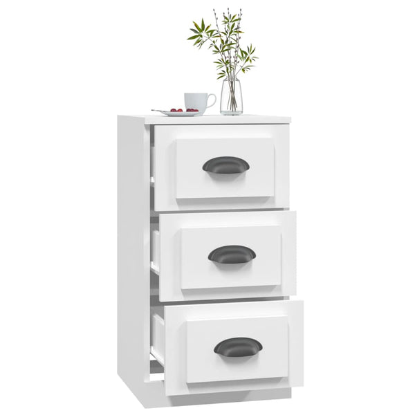 Weißes Sideboard 36x35,5x67,5 cm