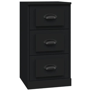 Schwarzes Sideboard 36x35,5x67,5 cm