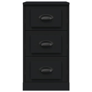 Schwarzes Sideboard 36x35,5x67,5 cm