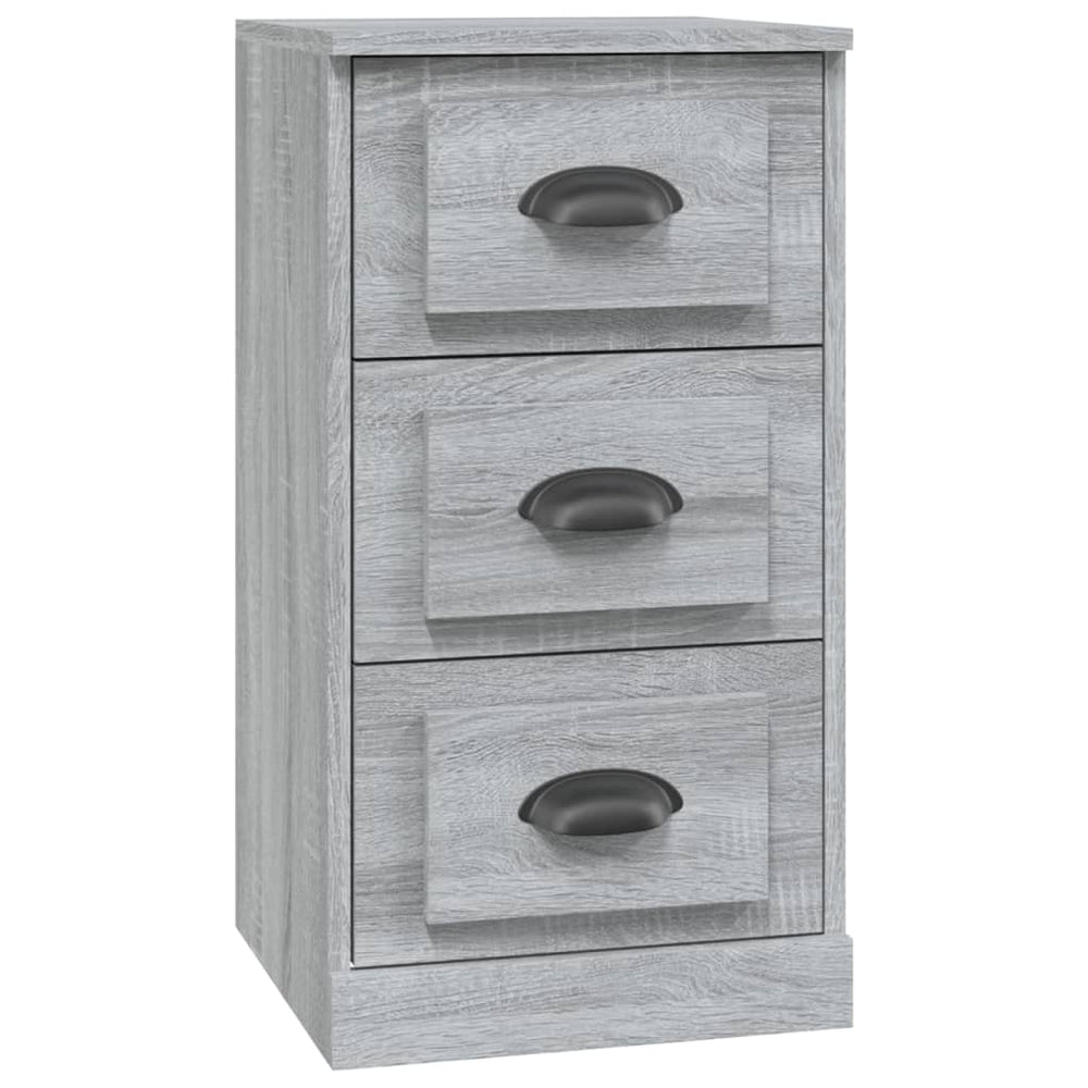 vidaXL Sideboard Grey Sonoma 36x35.5x67.5 cm Engineered Wood