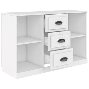 Weißes Sideboard 104,5 cm Holzwerkstoff