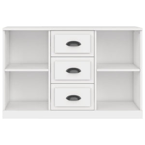 Weißes Sideboard 104,5 cm Holzwerkstoff