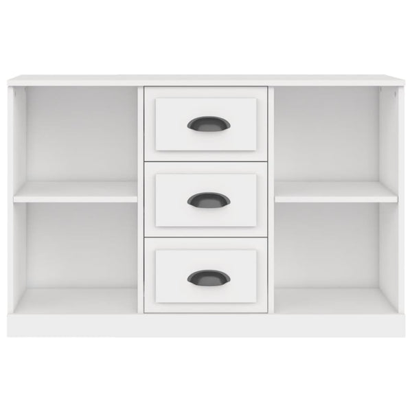 Weißes Sideboard 104,5 cm Holzwerkstoff