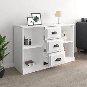 Weißes Sideboard 104,5 cm Holzwerkstoff