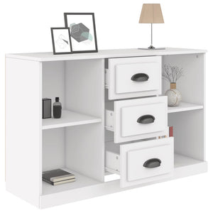 Weißes Sideboard 104,5 cm Holzwerkstoff