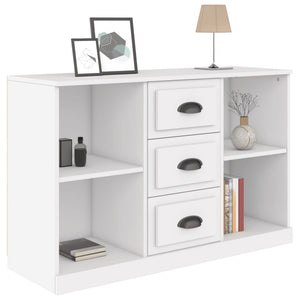 Weißes Sideboard 104,5 cm Holzwerkstoff