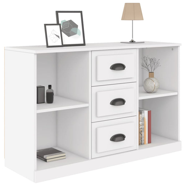 Weißes Sideboard 104,5 cm Holzwerkstoff
