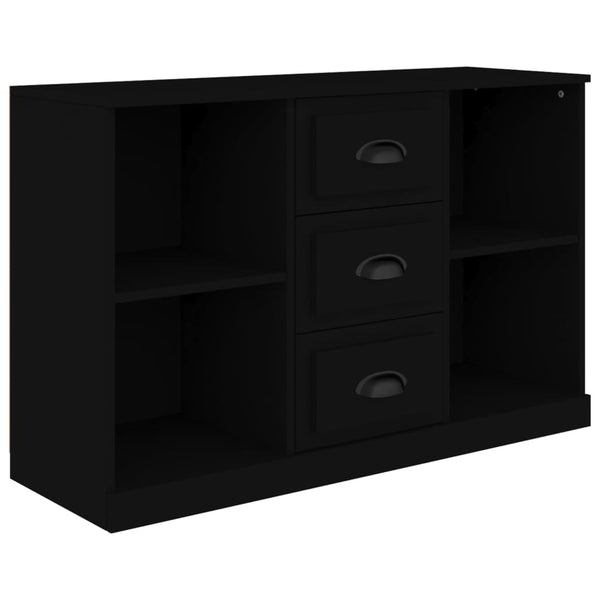 Schwarzes Sideboard 104,5 cm