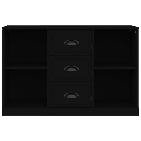 Schwarzes Sideboard 104,5 cm