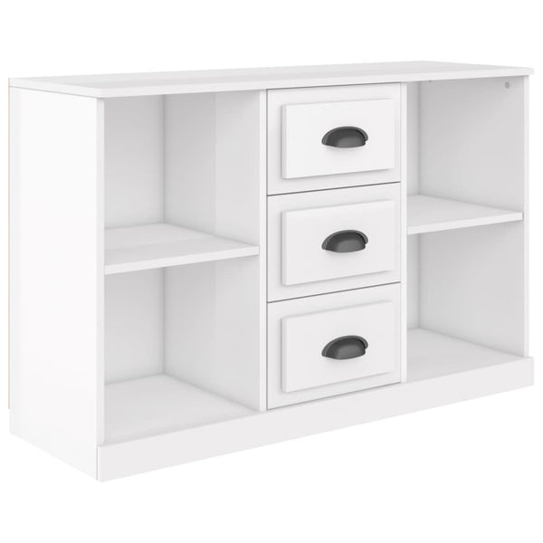 Hochglanz Sideboard Weiß 104,5 cm
