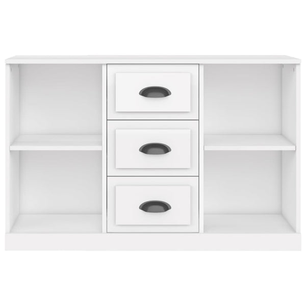 Hochglanz Sideboard Weiß 104,5 cm